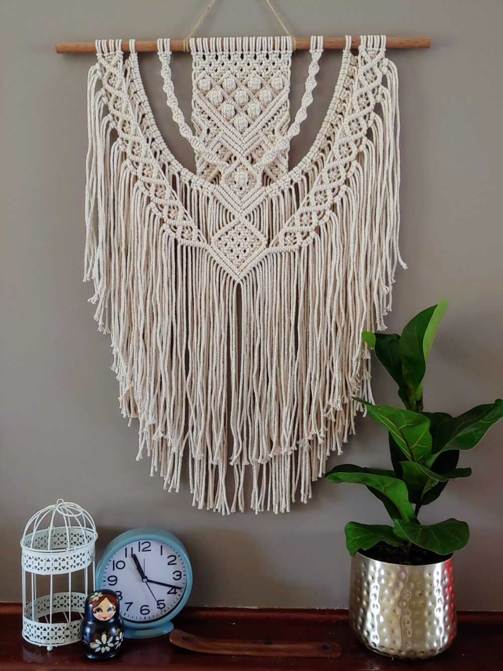 Rose - Macramé Wall Hanging
