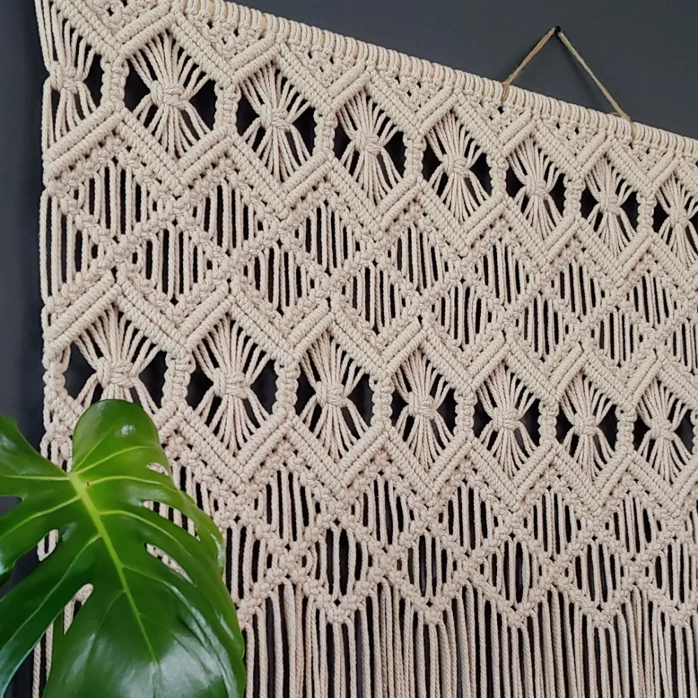 Geo XL - Macramé Wall Hanging - Image 2