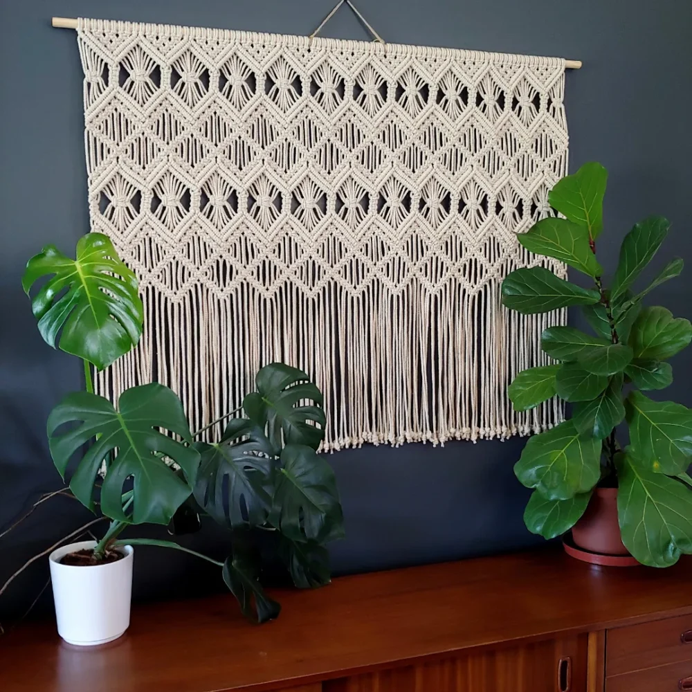 Geo XL - Macramé Wall Hanging - Image 3