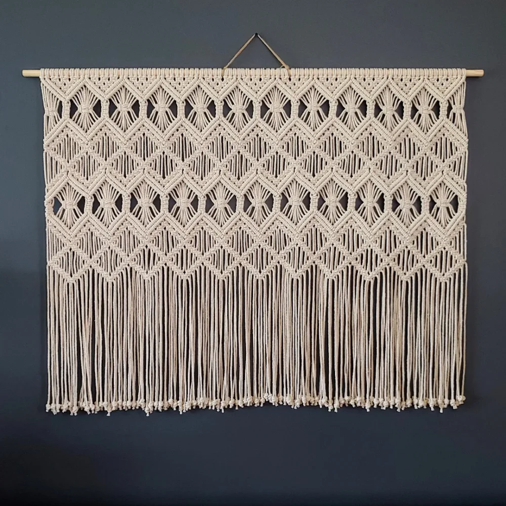Geo XL - Macramé Wall Hanging - Image 4